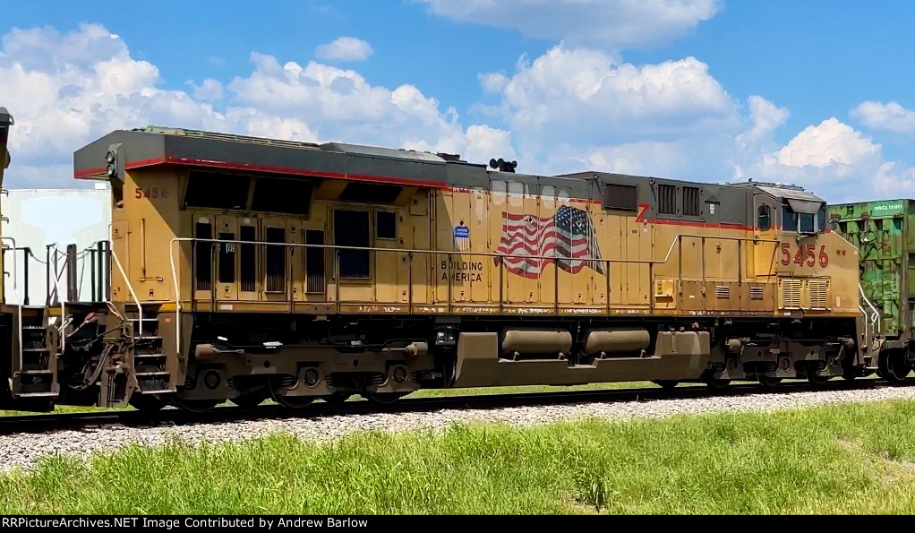 UP 5456 at Robstown